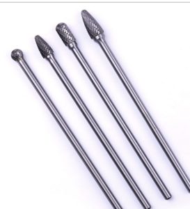 carbide burrs with long shank